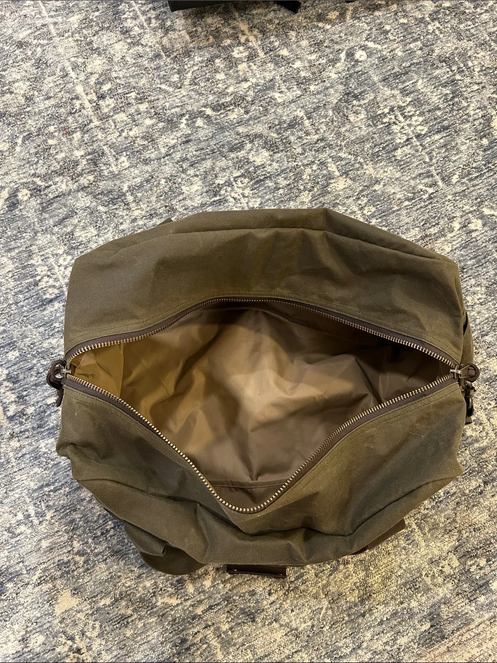 Filson Olive Green Canvas Duffel